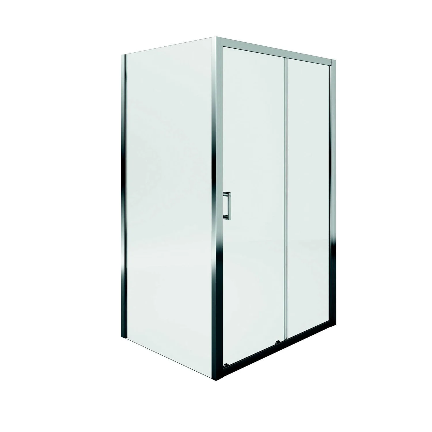 Aqualux Sliding Door 1200 X 800mm Shower Enclosure And Tray Package - Image 10