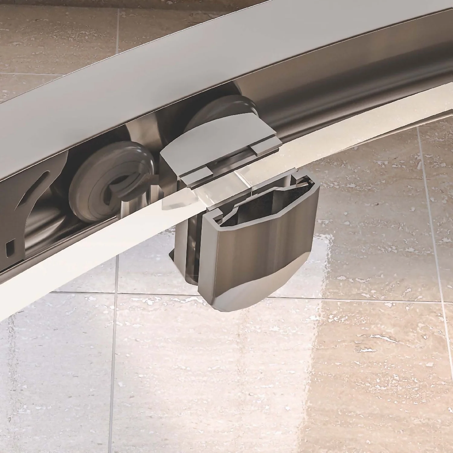 Aqualux Quadrant 900 X 900mm Shower Enclosure And Tray Package - Image 5