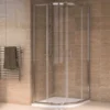 Aqualux Quadrant 900 X 900mm Shower Enclosure And Tray Package
