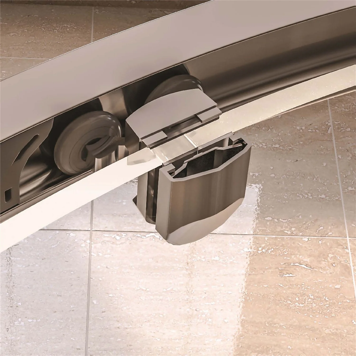 Aqualux Offset Quadrant 1200 X 800mm LH Shower Enclosure And Tray Package - Image 6