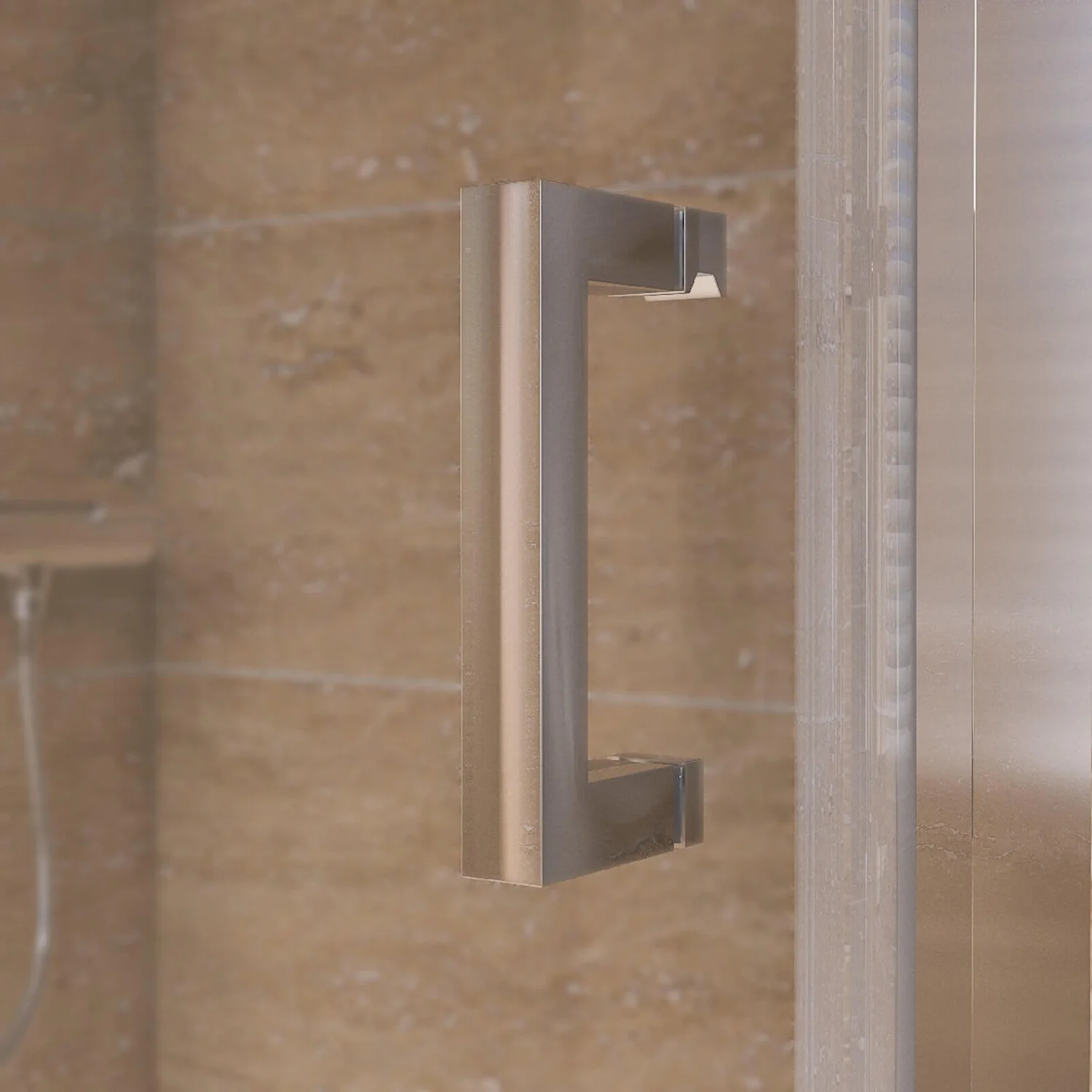 Aqualux Pivot Shower Door - 800mm - Image 5