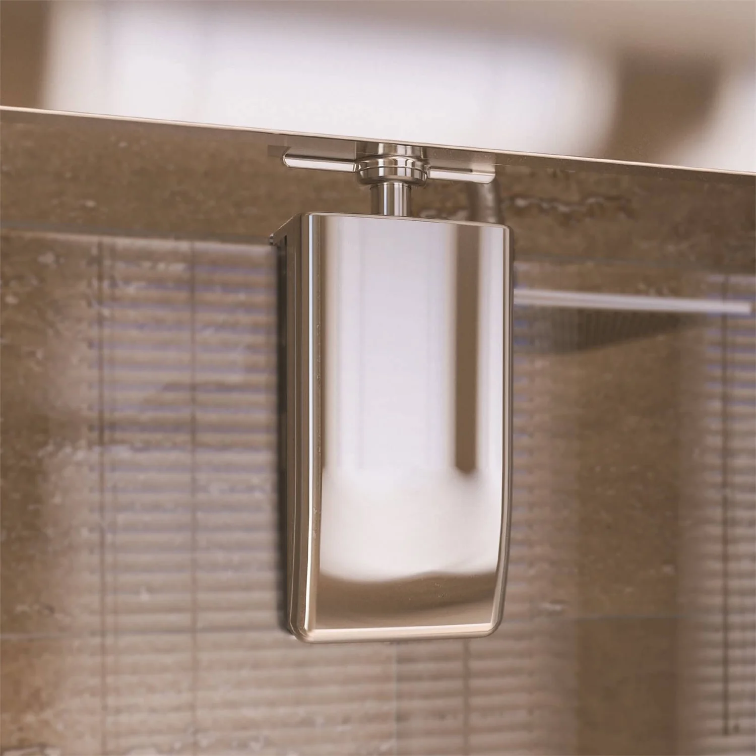 Aqualux Pivot Shower Door - 800mm - Image 3