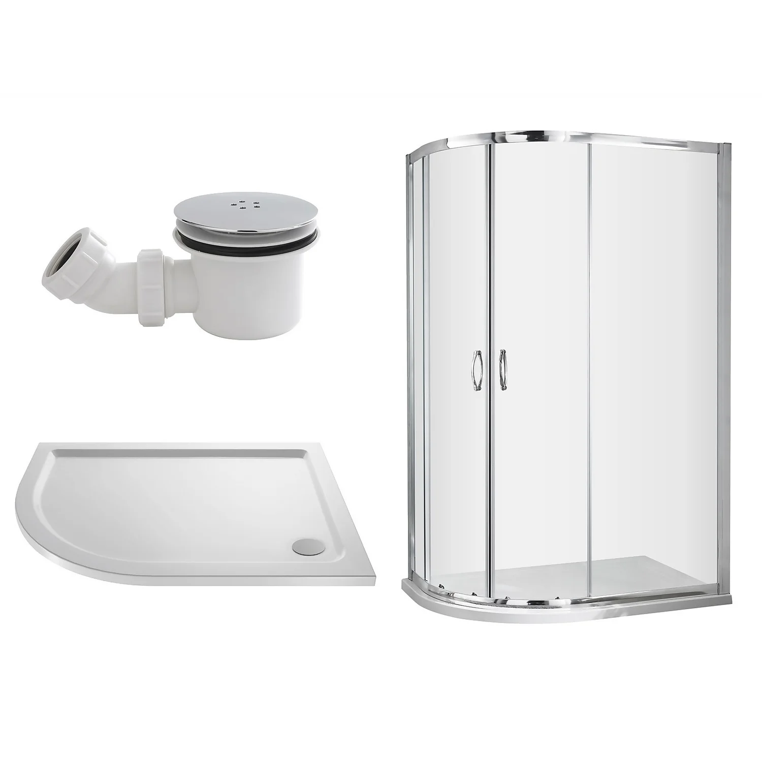 Balterley 1200 X 800mm Left Hand Shower Enclosure Package