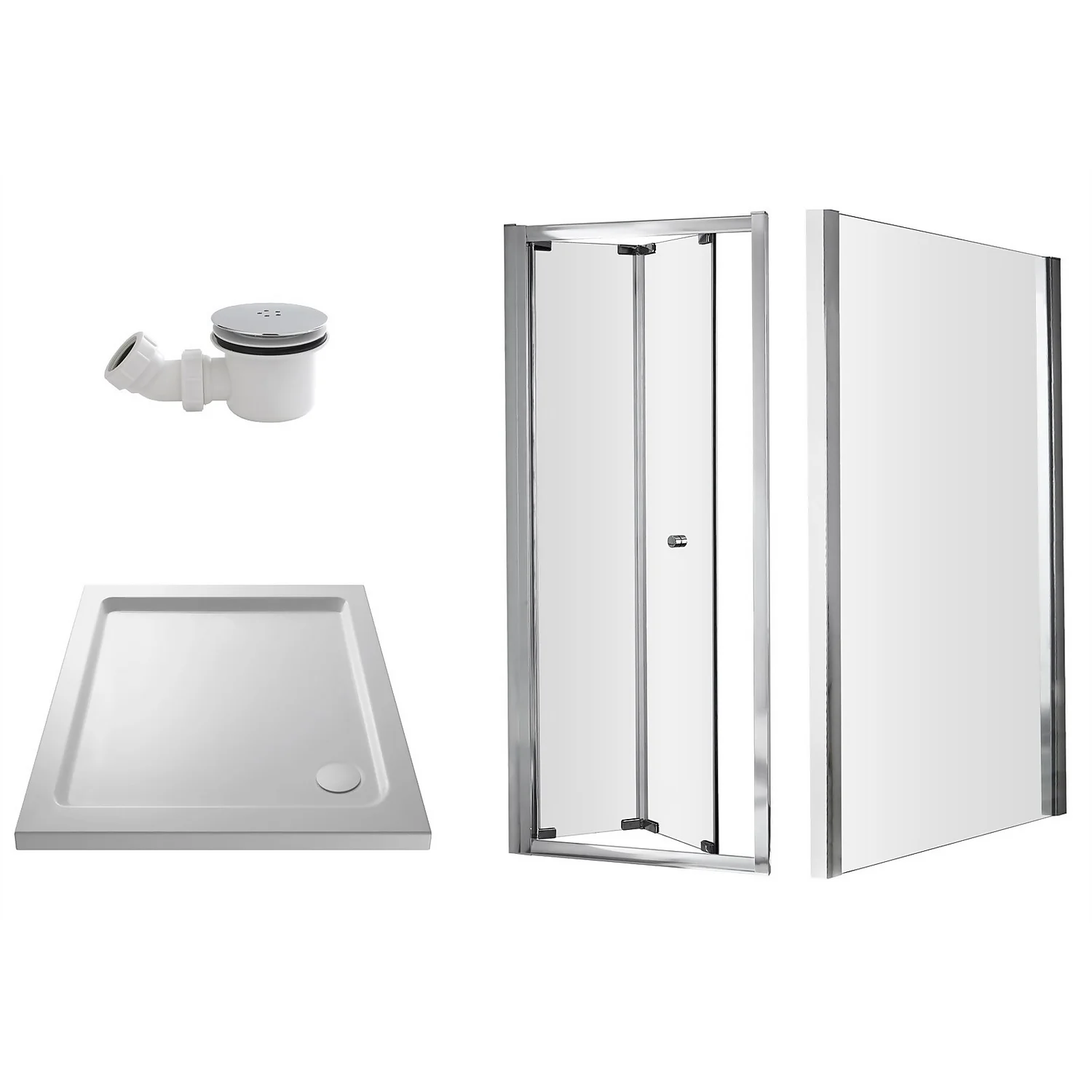Balterley Bi-Fold Shower Enclosure Package - 800mm