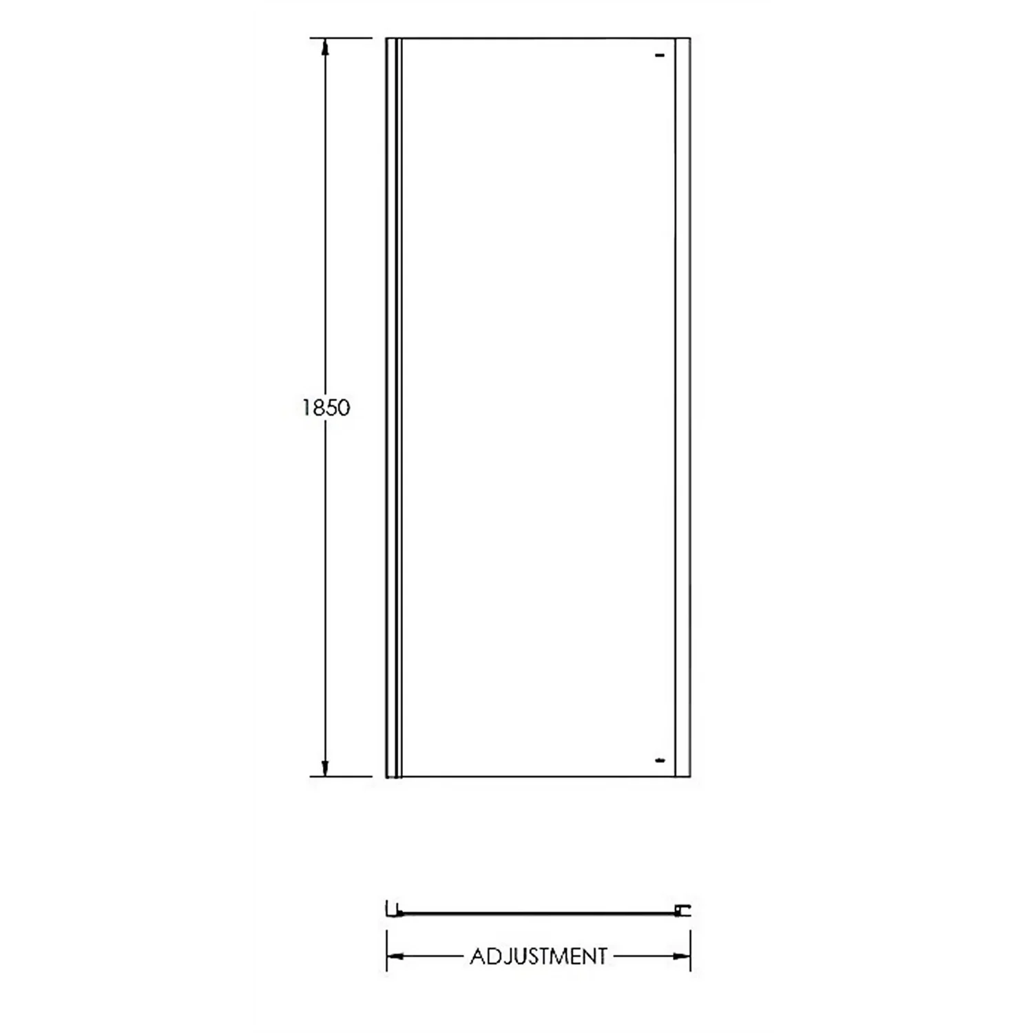 Balterley 1000 X 760mm Sliding Shower Enclosure Package - Image 7