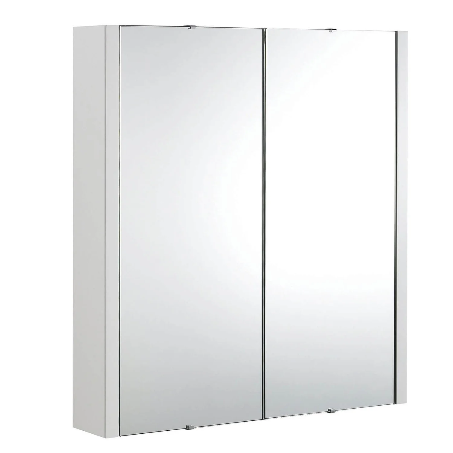 Balterley Bianca 600mmmm Mirror Cabinet - Gloss White