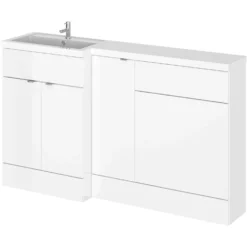 Balterley Dynamic 1500mm Left Hand WC Combination Unit - Gloss White