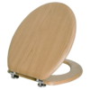 Portway Toilet Seat - Oak