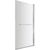 Balterley Square Bath Screen With Rail - 6mm