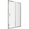 Balterley Single Sliding Shower Door - 1700mm (6mm Glass)