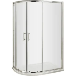 Balterley Offset Shower Quadrant - 1000 X 800mm (6mm Glass)