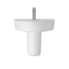 Balterley Mila 1 Tap Hole Basin And Semi Pedestal - 520mm