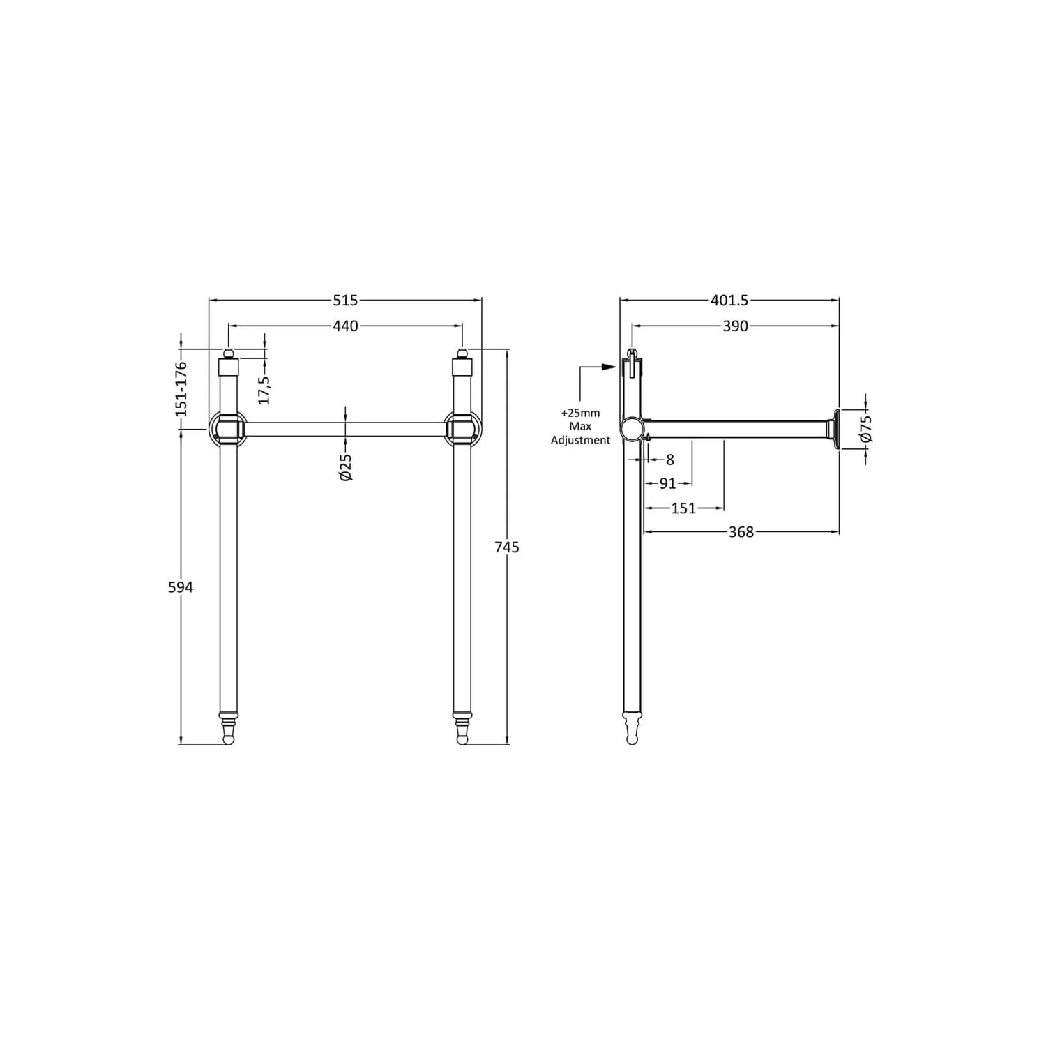 Balterley Harrington Washstand - Image 2