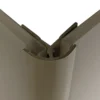 Wetwall Acrylic External Corner - Mocha