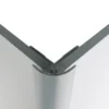 Wetwall Acrylic External Corner - Silver