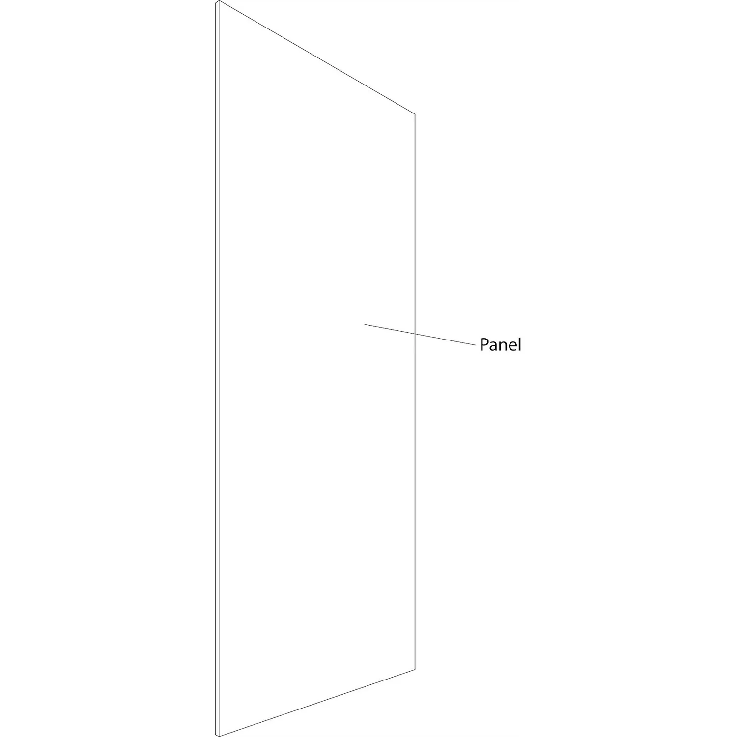 Wetwall White Pearl Gloss - 900mm - Acrylic - Image 4