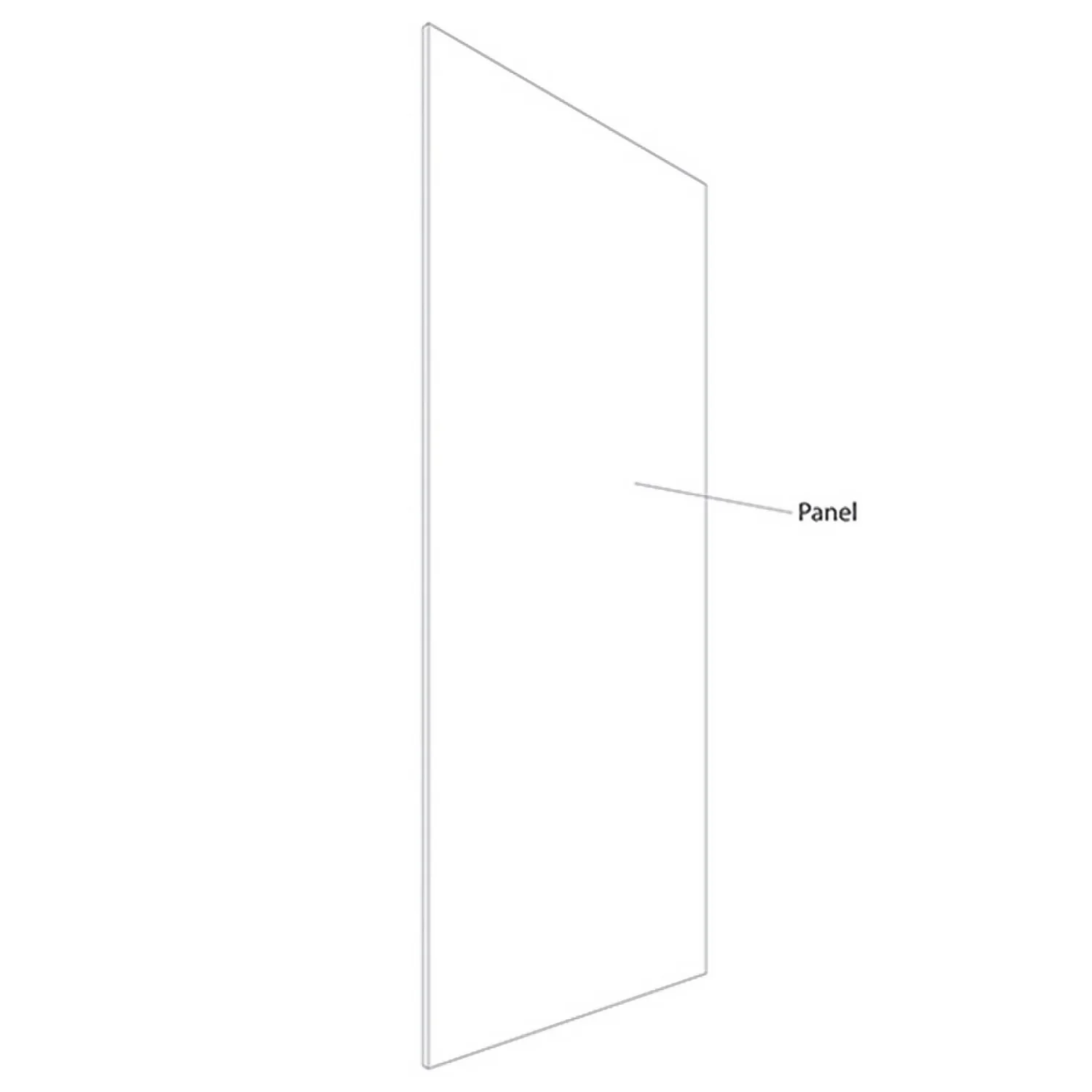 Wetwall White Gloss - 1200mm - Square Edge - Laminate - Image 3