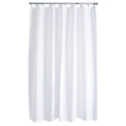 Aqualona White Shower Curtain