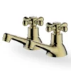 Gordale Bath Pillar Tap - Gold