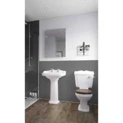 Wetwall Grey 2 Sided Wall Kit - Composite