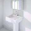 Wetwall Upstand - 900 X 200mm - Arctic Breeze - Glass