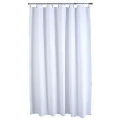 Aqualona Waffle White Shower Curtain