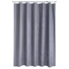 Aqualona Waffle Grey Shower Curtain