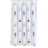 None Beach Hut Shower Curtain