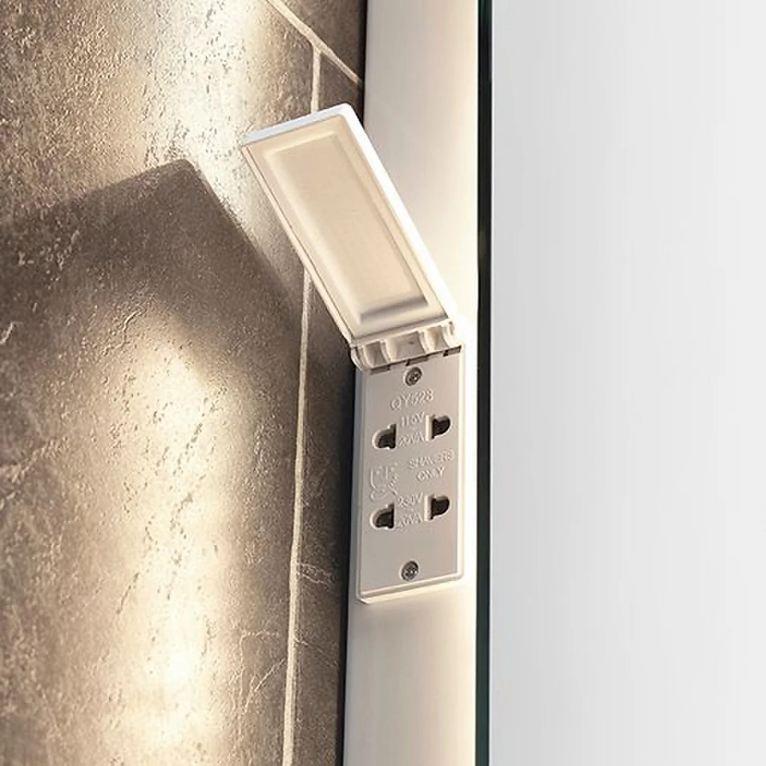 Bathstore Rhea Soft Edge Backlit LED Mirror - Image 2