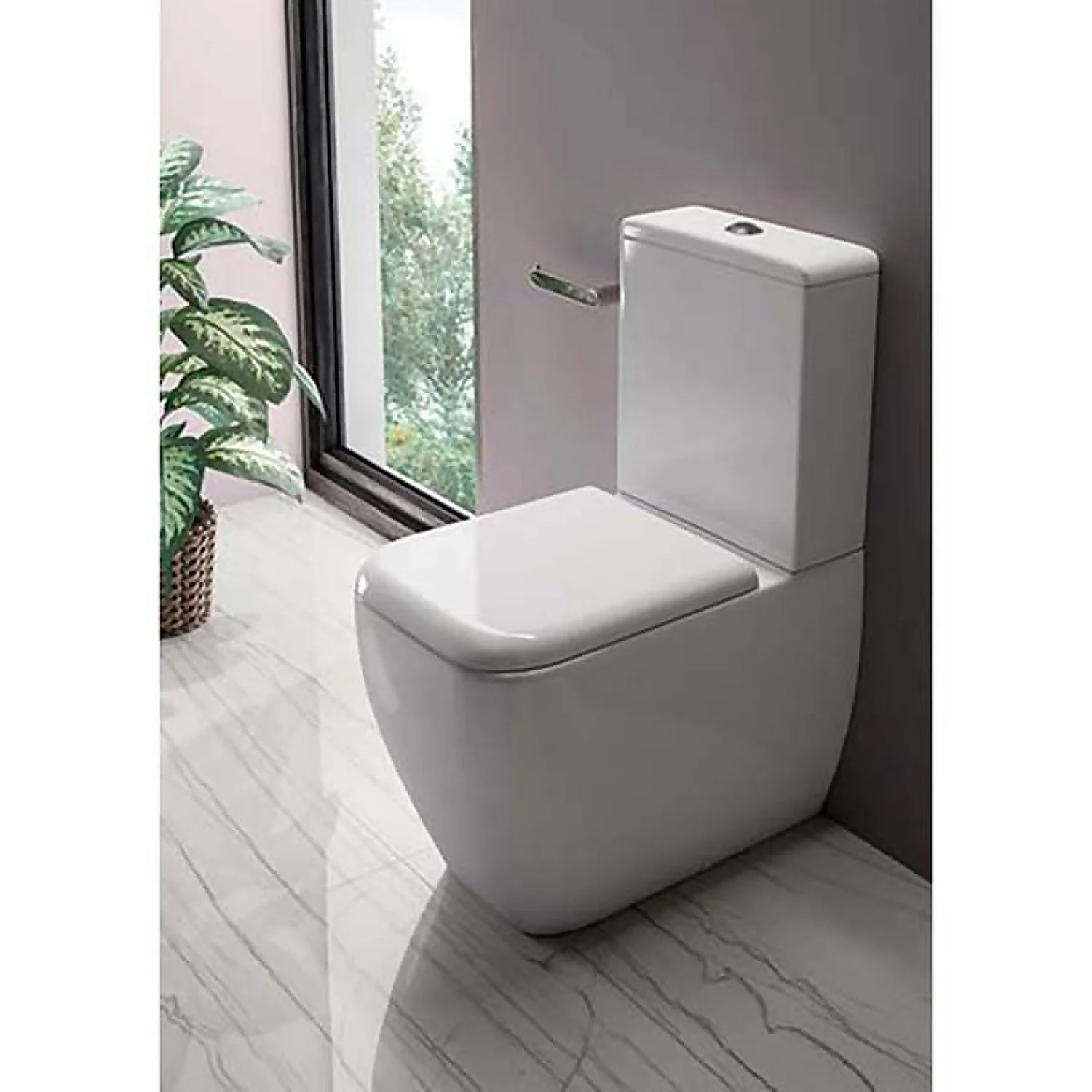 Bathstore Cedar Back To Wall Close Coupled Toilet - Image 6