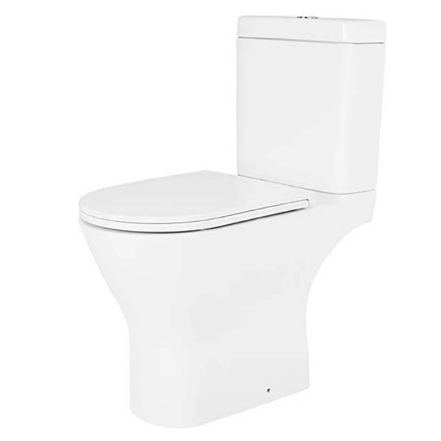 Bathstore Falcon Rimless Open Back Close Coupled Toilet - Image 4
