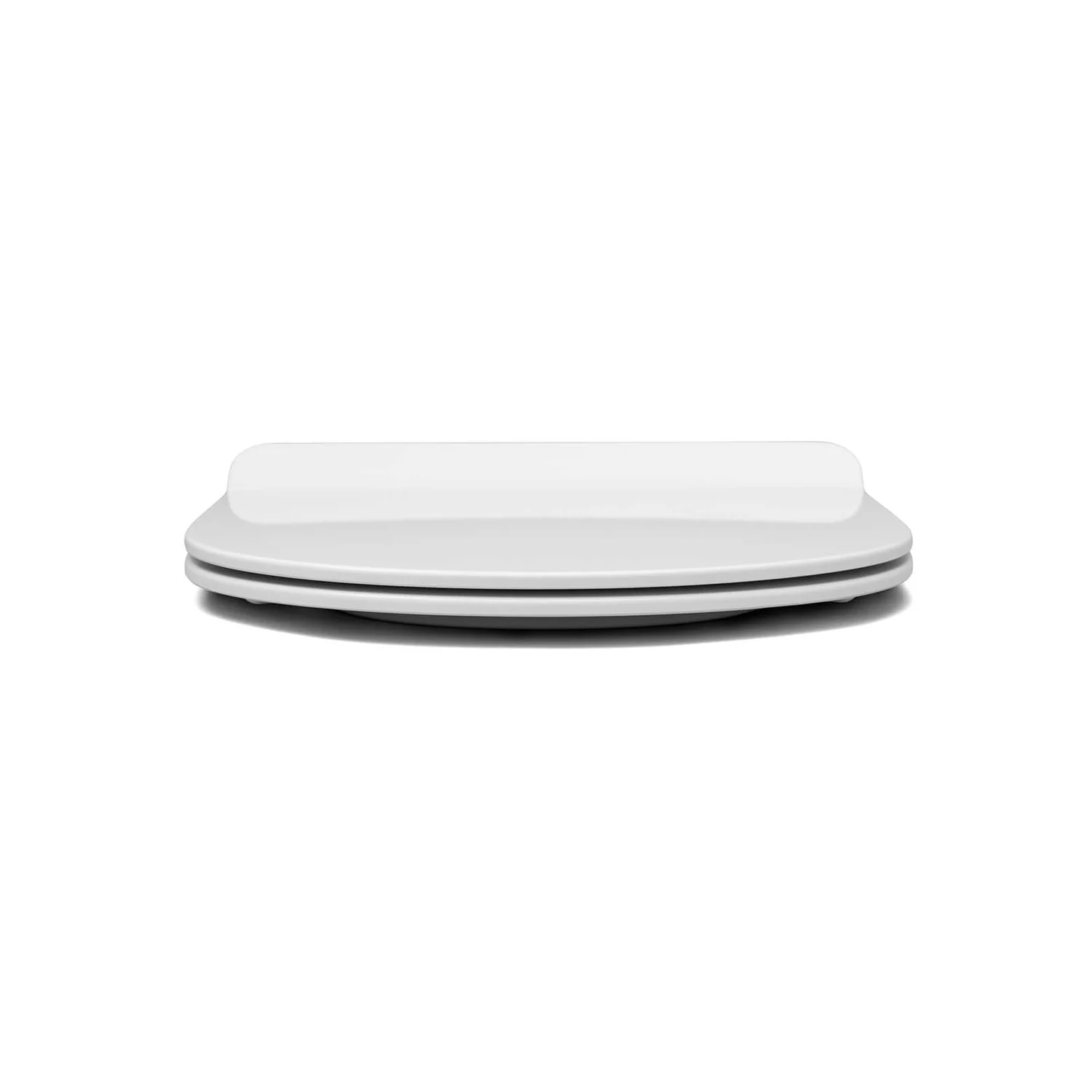 Cedo D-Shape Slim Plastic Toilet Seat - White - Image 3
