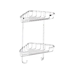 Croydex 2 Tier Corner Basket - Small