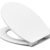 Cedo Oval Slim Plastic Soft Close Toilet Seat - White