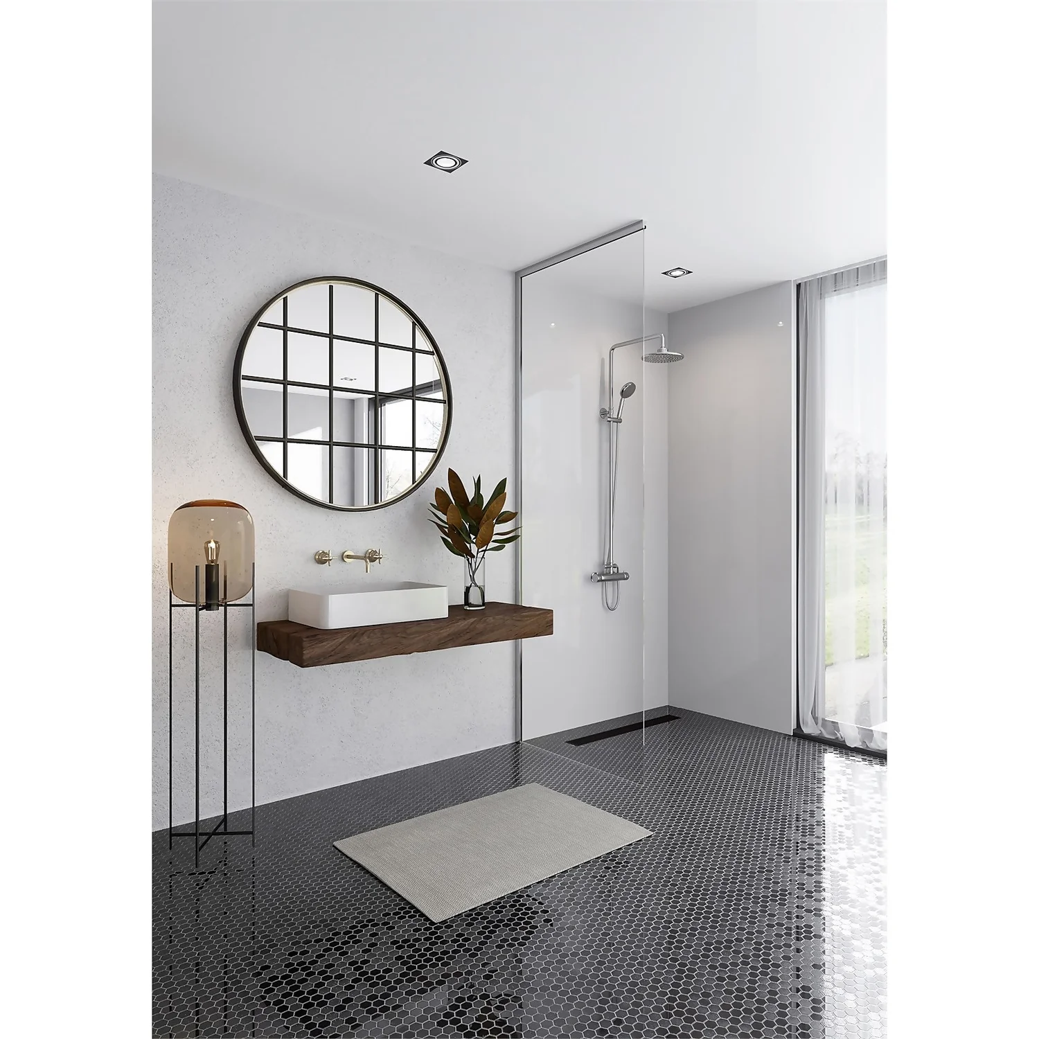 Wetwall Elite 2 Sided Wall Panel Kit - Artico - Image 2