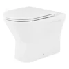 Bathstore Falcon Toilet Seat For Comfort Height Pans - White