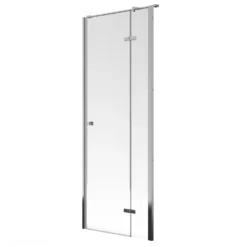 Bathstore Pearl Hinged Shower Glass Door, Right Hand - 800mm