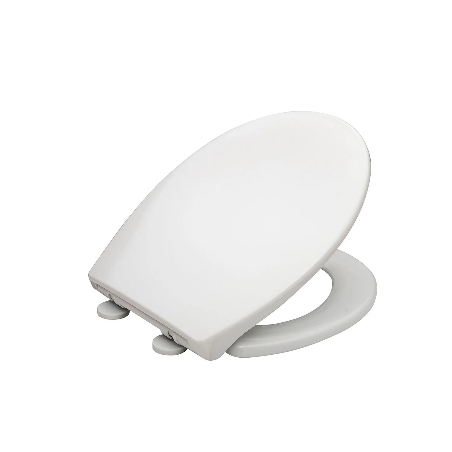 Aqualona Soft Close 2 In 1 Family Toilet Seat With Built-in Detachable Child Seat - White - Image 2