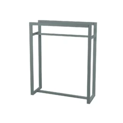 Classic Grey Bathroom Towel Stand