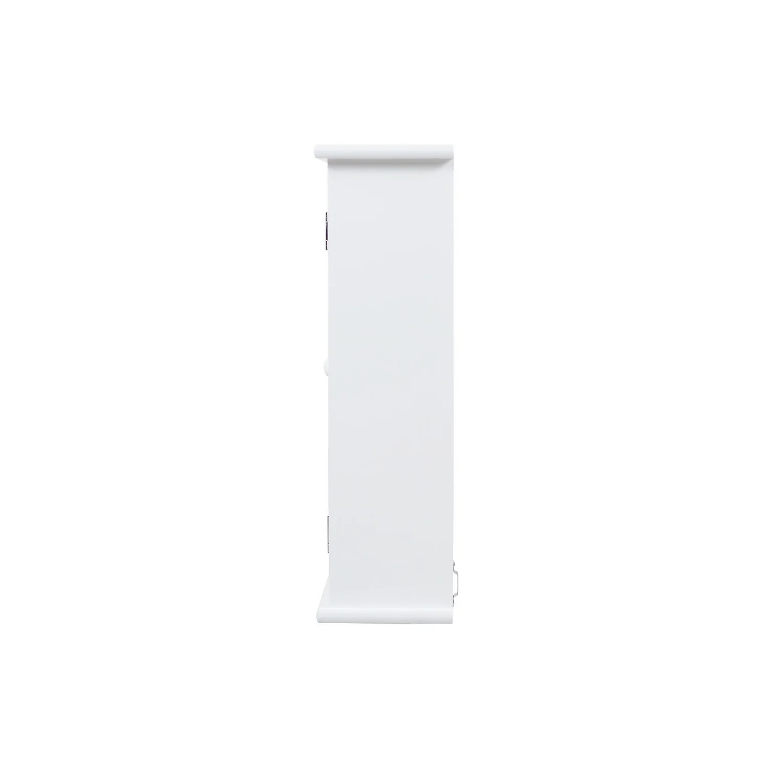 Classic White Mirrored Double Door Bathroom Cabinet - Image 4