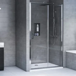 Aqualux Edge6 Glass Sliding Door - 1600 X 1900 X 6mm