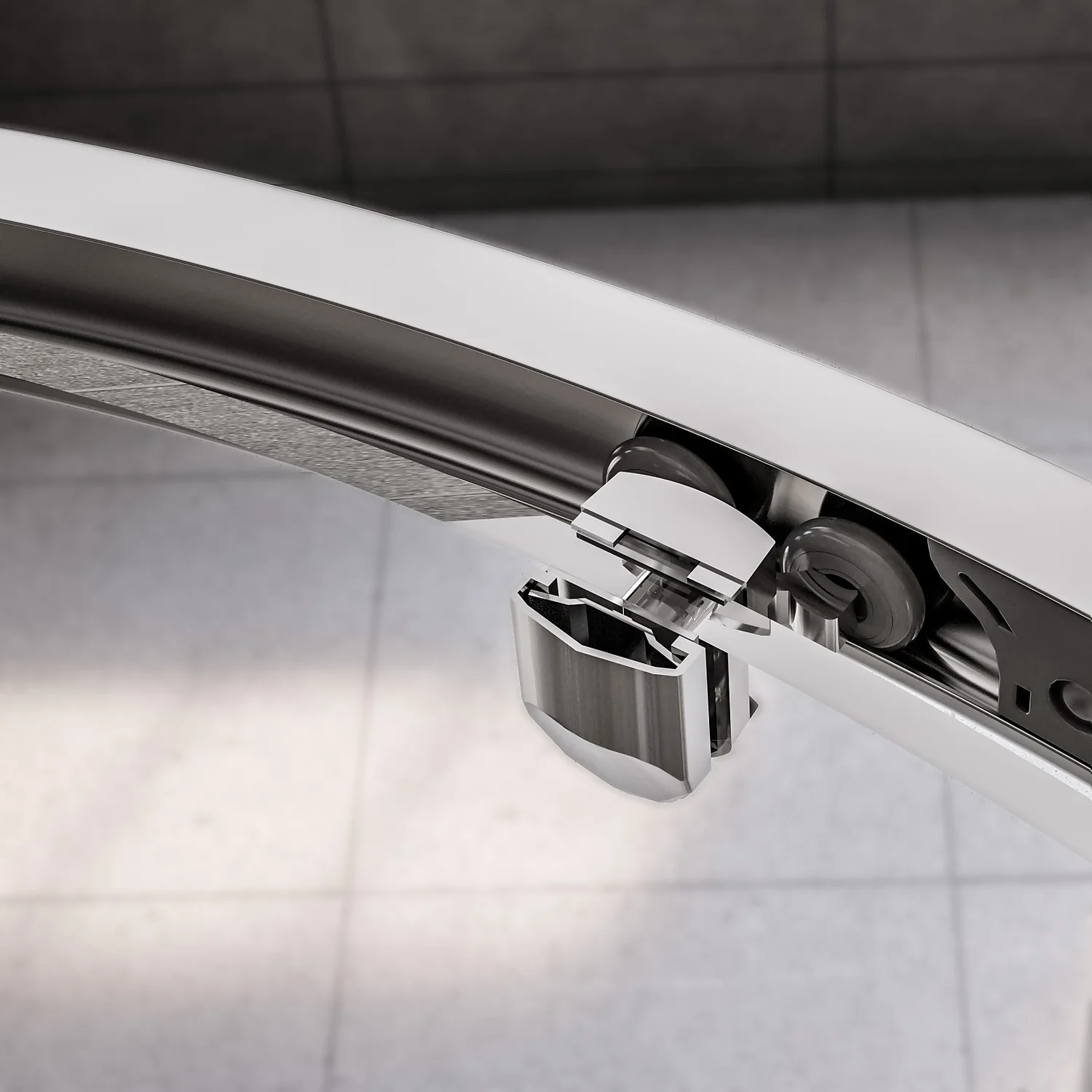 Aqualux KIT Edge8 Glass Quad Shower Enclosure - 800 X 2000 X 8mm - Image 5