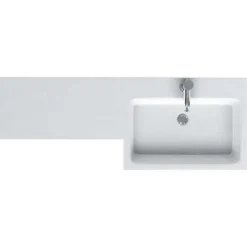 Bathstore MyPlan 1200mm Worktop With Right Hand Integrated Basin