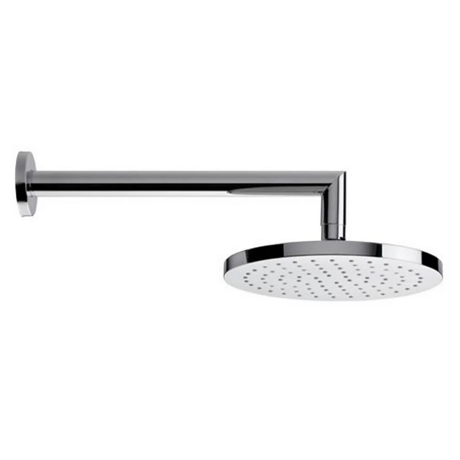 Bathstore Fresh Fixed Shower Head (with Angled Wall Arm)