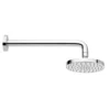 Bathstore Airdrop 140mm Fixed Shower Head (with Wall Arm)
