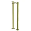 Bathstore Aero Floorstanding Bath Filler Tap Brushed Brass