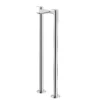 Bathstore Aero Floorstanding Bath Filler Tap Chrome