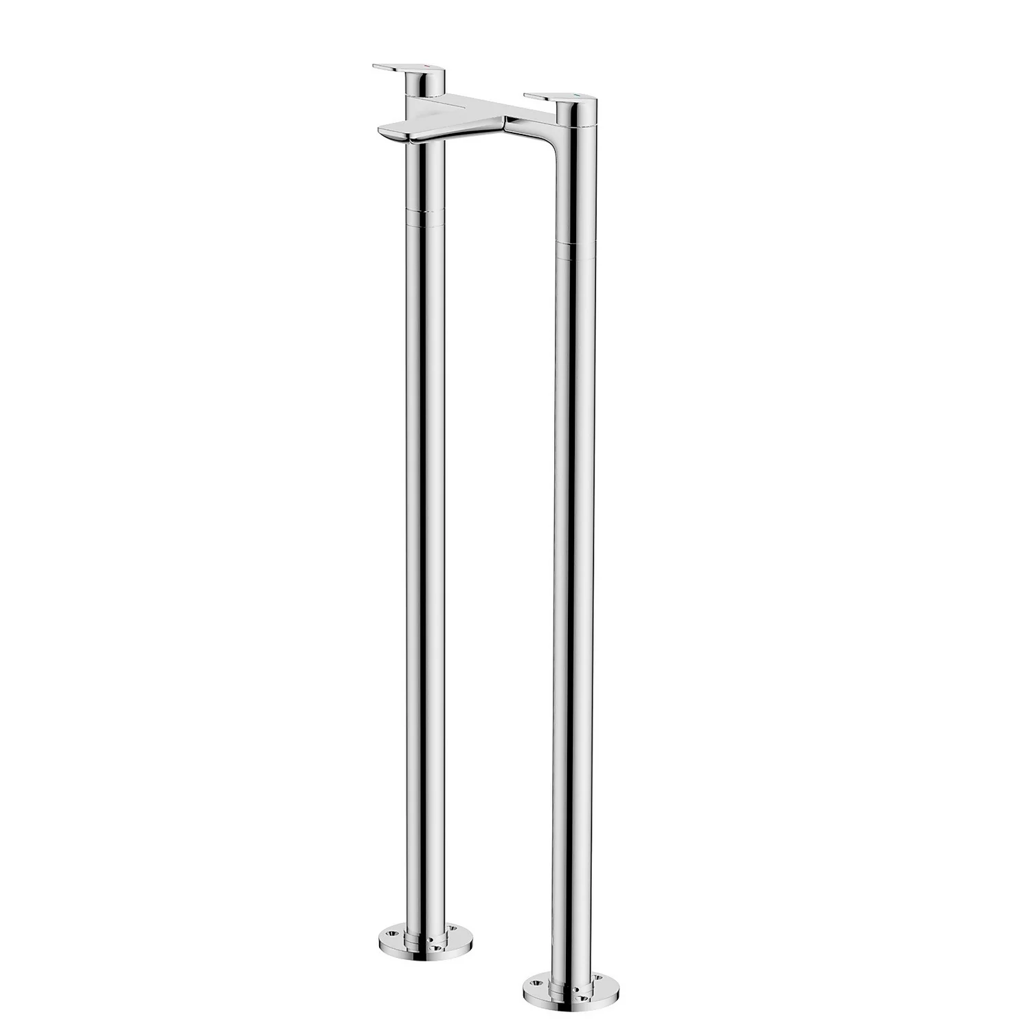 Bathstore Aero Floorstanding Bath Filler Tap Chrome