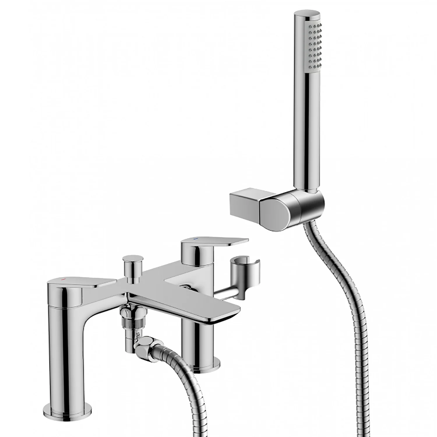 Bathstore Aero Floorstanding Bath Shower Mixer Tap Chrome - Image 2