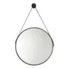 Bathstore Noir 600mm Round Mirror